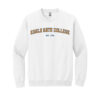 Eagle Gate College Crewneck - White