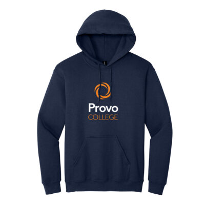 Provo College Gildan Heavy Blend Hooded Sweatshirt - NAVY
