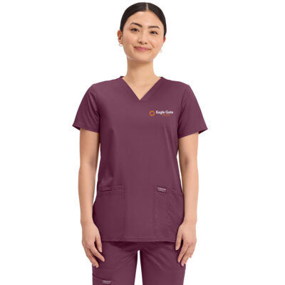 Eagle Gate College Medical Assisting Cherokee Revolution Women's V-Neck Top
