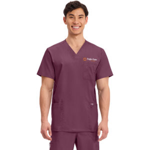 Eagle Gate College Medical Assisting Cherokee Revolution Men's V-Neck Top
