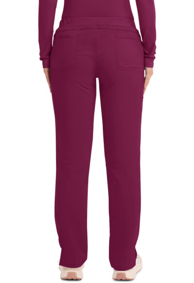 Medical Assisting Cherokee Revolution Women's Mid Rise Straight Leg Pull-on Pant