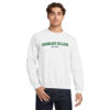 Gildan Brookline College Crewneck - White